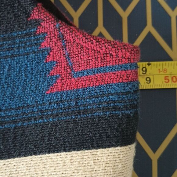 SEPPE Vintage Vest Size Large Cropped Aztec Southwestern Print 80s Trible Casual - Picture 8 of 11